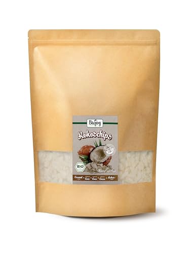 Biojoy BIO-Kokoschips getrocknet (1 kg), ungesüßt und ungeröstet von Biojoy