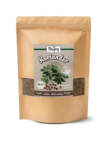 Biojoy BIO-Koriandersamen ganz (500 gr), Koriandersaat ohne Zusätze (Coriandrum sativum) von Biojoy