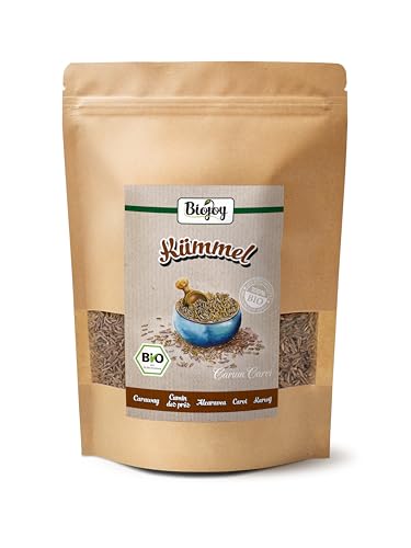 Biojoy BIO-Kümmel ganz (500 gr), Kümmel-Tee, Kümmelsaat (Carum carvi) von Biojoy