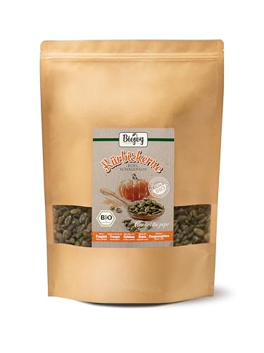 Biojoy BIO-Kürbiskerne geschält (2 kg), roh und ungesalzen von Biojoy