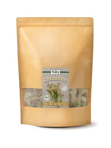 Biojoy BIO-Lindenblüten getrocknet (250 g), ganze Blüten für Lindenblütentee (Tiliae flos) von Biojoy
