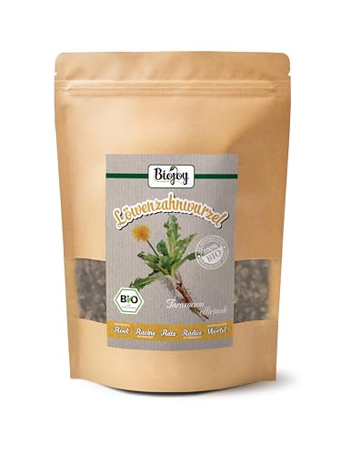 Biojoy BIO-Löwenzahn-Tee (500 gr), Löwenzahnwurzel getrocknet und geschnitten, Dandelion Root (Taraxacum officinale) von Biojoy