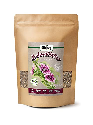 Biojoy BIO-Malvenblätter Tee (200 gr), getrocknet und geschnitten, Malventee (Malva sylvestris) von Biojoy
