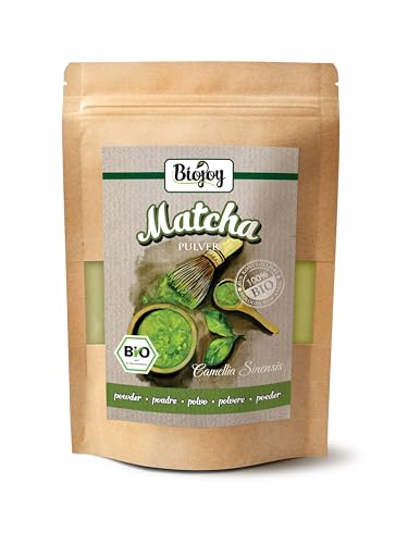 Biojoy BIO-Matcha Tee Pulver, Grüntee, natürlich, rein, ohne Zusätze (100 gr) von Biojoy