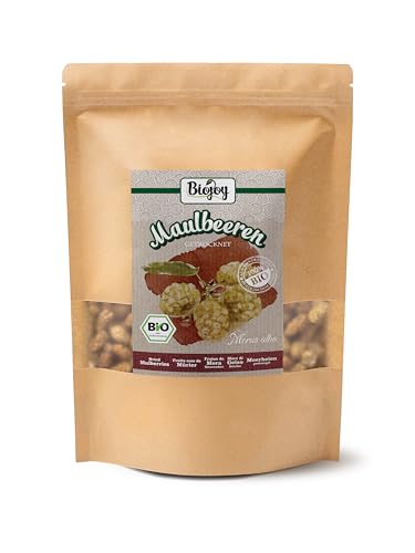 Biojoy BIO-Maulbeeren getrocknet (500 gr), weiß, ungeschwefelt von Biojoy