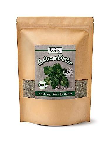 Biojoy BIO-Melissenblätter-Tee (250 g), getrocknet und geschnitten, Melissen-Tee (Melissa officinalis) von Biojoy