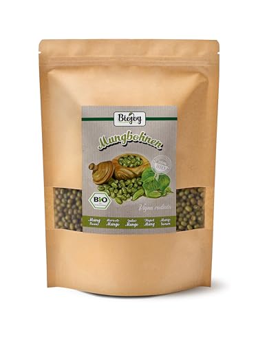 Biojoy BIO-Mungbohnen ganz (1,5 kg), Mungobohnen ohne Zusätze (Vigna radiata) von Biojoy