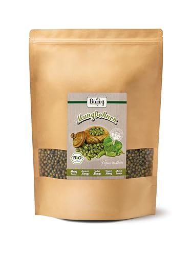 Biojoy BIO-Mungbohnen ganz (2,5 kg), Mungobohnen ohne Zusätze (Vigna radiata) von Biojoy