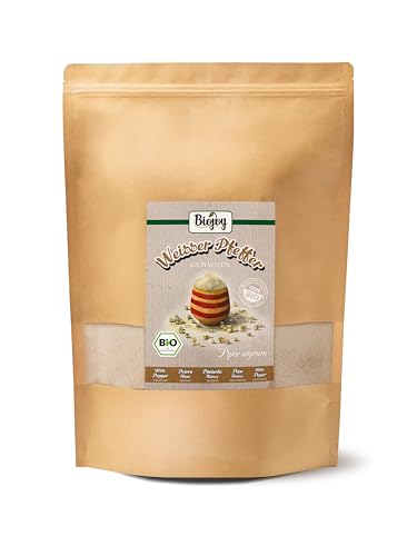 Biojoy BIO-Pfeffer weiß gemahlen (1 kg), Weißer pfeffer, ohne Zusätze (Piper album L.) von Biojoy