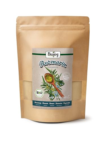 Biojoy BIO-Rosmarin gemahlen (250 g), Rosmarin Pulver (Salvia rosmarinus L.) von Biojoy