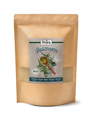 Biojoy BIO-Rosmarin gemahlen (500 g), Rosmarin Pulver (Salvia rosmarinus L.) von Biojoy