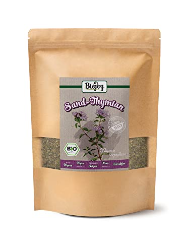 Biojoy BIO-Sand-Thymian-Tee (250 g), getrocknet und geschnitten, Wild Thyme (Thymus serpyllum) von Biojoy
