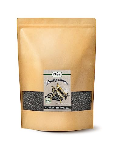 Biojoy BIO-Schwarze Bohnen (2,5 kg), getrocknet und ganz, ohne Zusätze von Biojoy