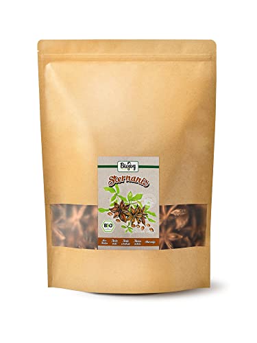 Biojoy BIO-Sternanis ganz (1 kg), Sternanis-Kapseln, Sternanis-Tee (Illicium verum) von Biojoy