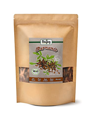 Biojoy BIO-Sternanis ganz (250 g), Sternanis-Kapseln, Sternanis-Tee (Illicium verum) von Biojoy