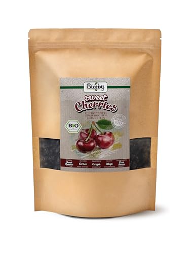 Biojoy BIO-Süßkirschen getrocknet (1 kg), entsteint und ungeschwefelt von Biojoy