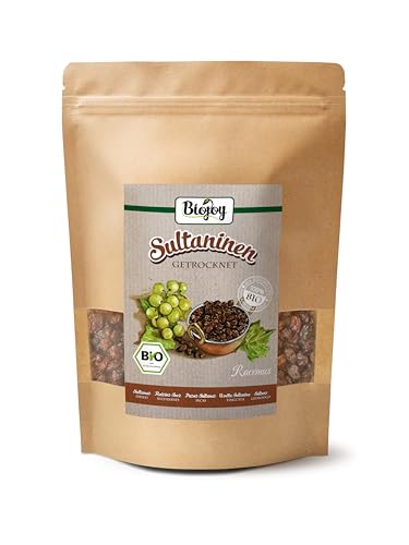 Biojoy BIO-Sultaninen (500 gr), getrocknet und ungeschwefelt von Biojoy