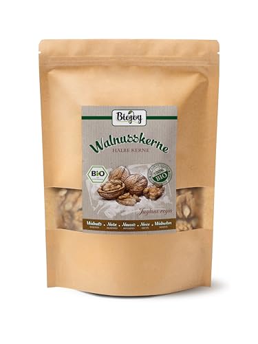 Biojoy BIO-Walnusskerne Halbe Kerne (500 g), Walnüsse ohne Schale (Juglans regia) von Biojoy