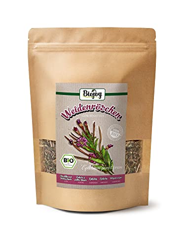 Biojoy BIO-Weidenröschen-Tee, kleinblütig (250 g), getrocknet und geschnitten, Weidenröschenkraut (Epilobium parviflorum) von Biojoy