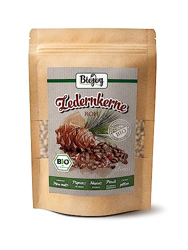 Biojoy BIO-Zedernkerne aus Sibirien (250 g), Zedernnüsse ohne Schale, Alternative zu Pinienkerne (Pinus sibirica) von Biojoy