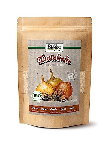 Biojoy BIO-Zwiebelgranulat (250 g), Zwiebeln granuliert, ohne Zusätze (Allium cepa) von Biojoy