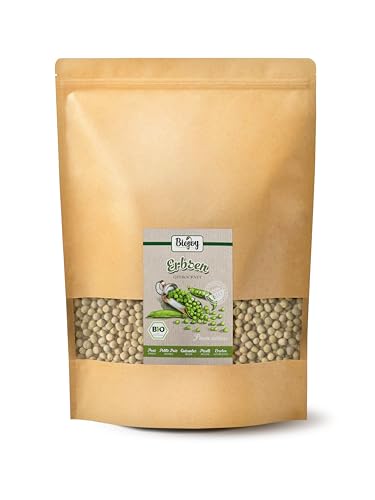 Biojoy BIO-Grüne Erbsen (2,5 kg), getrocknet und ganz, ohne Zusätze von Biojoy