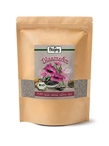 Biojoy BIO-Blaumohn Samen (1 kg), ganze Mohnsamen zum Backen von Biojoy