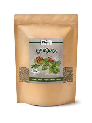 Biojoy BIO-Oregano, getrocknet und gerebelt (250 g), Oregano Tee (Origanum vulgare) von Biojoy