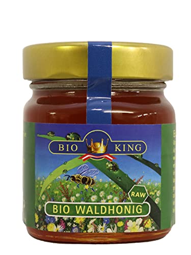 Bio WALDHONIG von BioKing: sortenreiner Honig aus kontrolliert biologischem Anbau - raw - unbehandelt - naturbelassen von Bioking