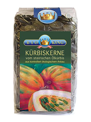 BioKing 3x 250g BIO KÜRBISKERNE vom steirischen Ölkürbis (EURO 4,99/ Pkg) von Bioking