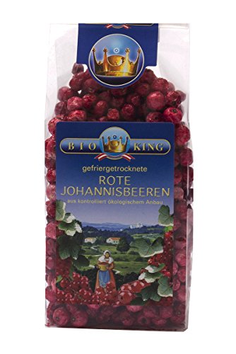 BioKing 3x 45g gefriergetrocknete, rote Bio JOHANNISBEEREN (Ribisel) (EUR 4,49 / Pkg.) von Bioking