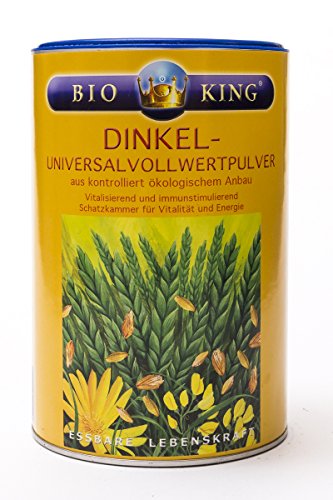 BioKing 3x 500g BIO DINKEL Vollwertpulver (EUR 4,90 / Dose) von Bioking