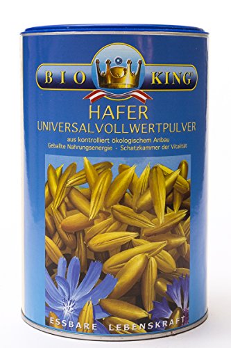 BioKing 3x 500g BIO Hafer Vollwertpulver (EUR 4,90 / Dose) von Bioking