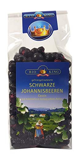 BioKing 3x 50g schwarze Johannisbeeren (Cassis) gefriergetrocknet (EUR 5,75/Pkg.) von Bioking