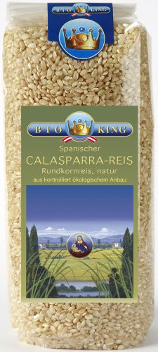 BioKing 4x 1000g spanischer Bio CALASPARRAREIS natur, ungeschält (EUR 6,99 / Pkg.) von Bioking