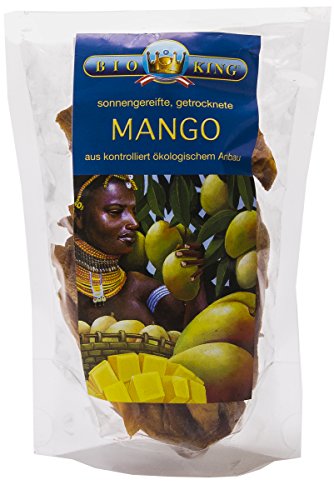 BioKing 4x 100g sonnengereifte, getrocknete BIO MANGO (EUR 5,20 / Pkg.) von Bioking