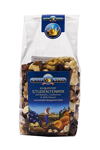 BioKing 4x 200g exquisiter Bio STUDENTENMIX (EUR 3,99 / Pkg.) von Bioking