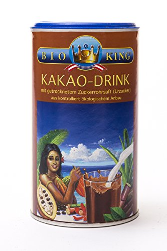 BioKing 4x 300g BIO KAKAO-DRINK mit Vollrohrzucker (EUR 3,99 / Pkg.) von Bioking