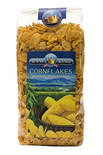 BioKing 4x 375g BIO CORNFLAKES, gesüßt (EUR 3,49 / Pkg.) von Bioking