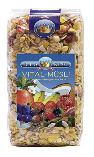 BioKing 3x 375g BIO Vital-Müsli (EUR 6,30 / Pkg.) von Bioking