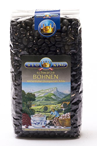 BioKing 4x 500g Bio BOHNEN schwarz (EUR 4,00 / Pkg.) von Bioking