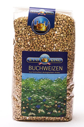 BioKing 4x 750g Bio BUCHWEIZEN, ganz (EUR 7,35 / Pkg.) von Bioking