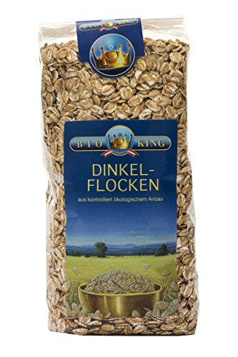 BioKing 6x 500g BIO DINKELFLOCKEN (EUR 2,65 / Pkg.) von Bioking