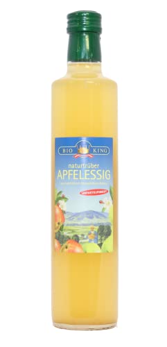 Bioking 3x500ml Italienischer Bio Apfelessig, naturtrüb von Bioking