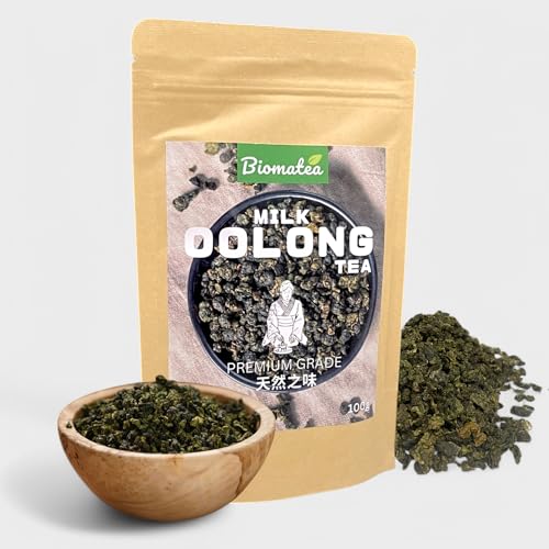 Biomatea 100g Oolong Milch Tee | milky Oolong Tea | Chinas traditioneller Oolong-Milchtee | Grüner Tee | Premium grade | Vegan Biomatea 100g Oolong Milch Tee | milky Oolong Tea | Chinas traditioneller Oolong-Milchtee | Grüner Tee | Premium grade | Vegan von Biomatea