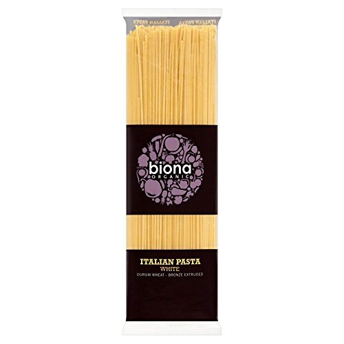 Biona Organic Bronze Extruded Weiß Spaghetti (500g) - Packung mit 2 von Biona Organic