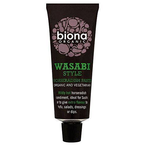 Biona Organic Design Wasabi Meerrettich Paste (50g) - Packung mit 6 von Biona