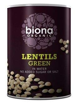 Biona Organic Green Lentils 400g von Biona Organic
