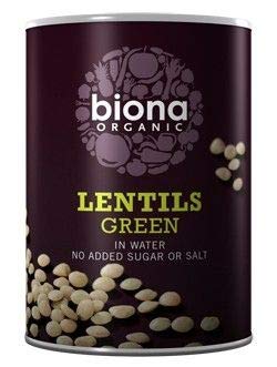 Biona Organic Green Lentils 400g von Biona