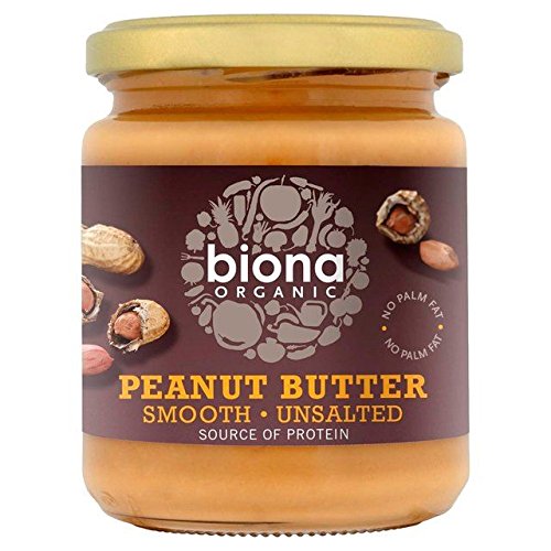 Biona Organic Peanut Butter Smooth (free from Palm Fat) 250g von Biona